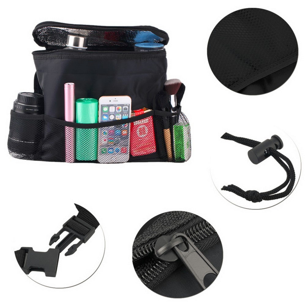 Universal Car Auto Seat Back Auto Car Seat Organizer Multi-Pocket Storage Bag Organizer Holder Travel Hanger - Image 3