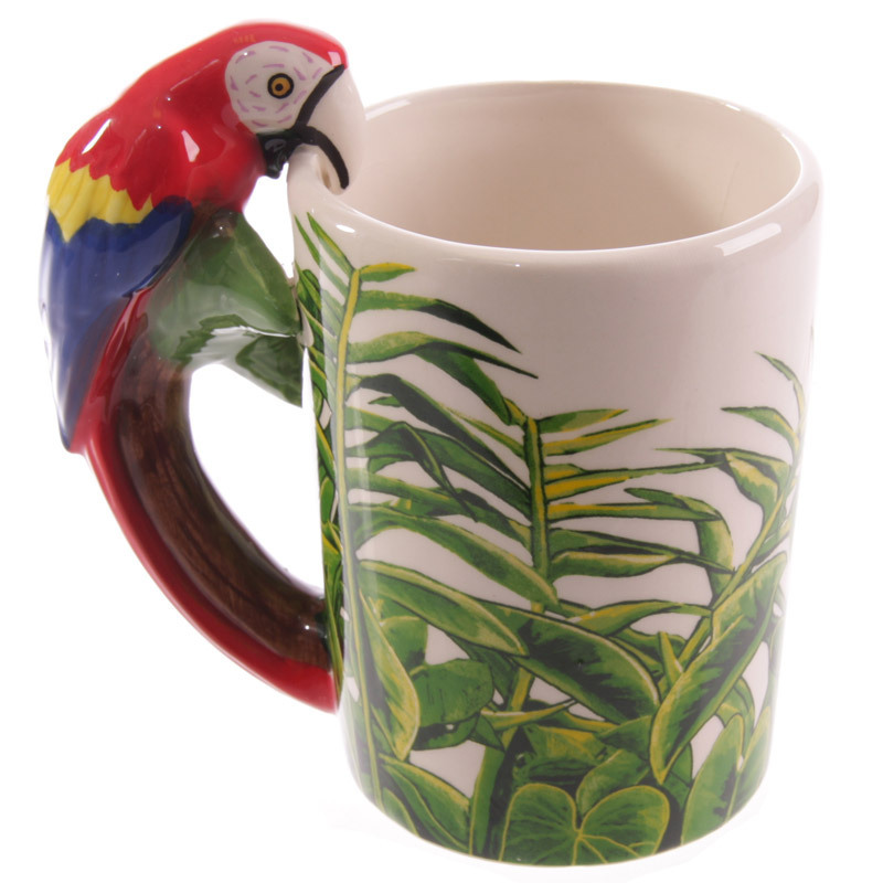 Parrot cup coffee cup — изображение 6