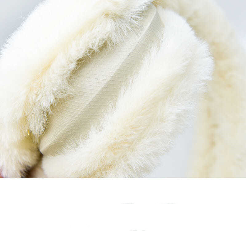 Women's Winter Plush Cute Car Steering Wheel Cover — изображение 2