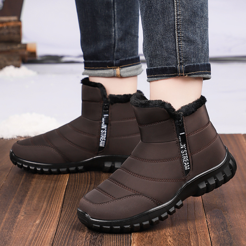 Men's Fleece-lined Thick Snow Boots — изображение 8