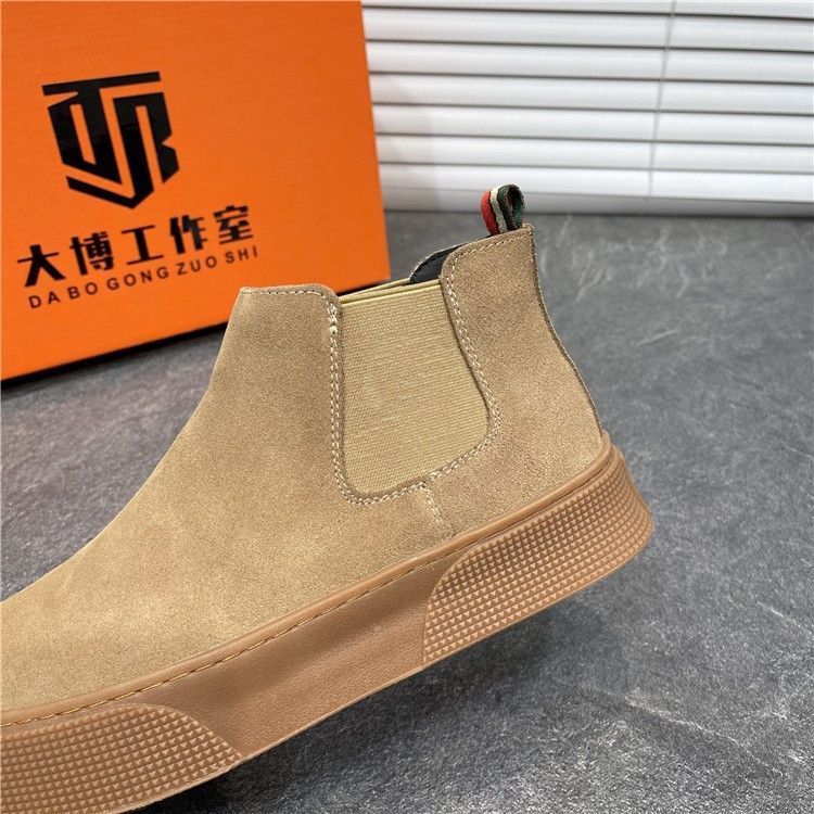 Men's Casual Winter Velvet Warm Cotton Shoes - Image 5