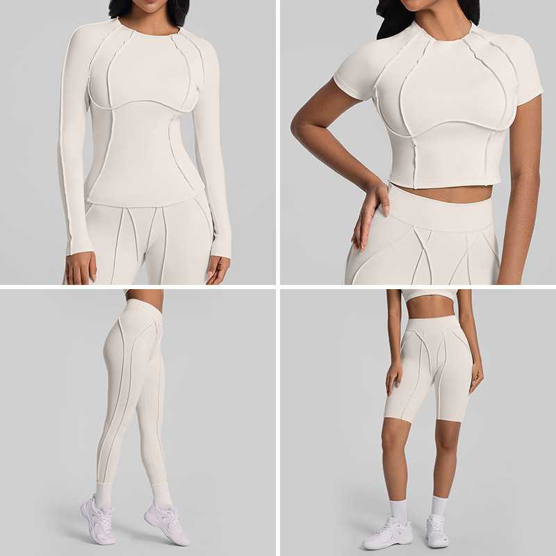 Sports Suit Quick-drying Women's Fitness Yoga Pants Yoga Suit - Image 2