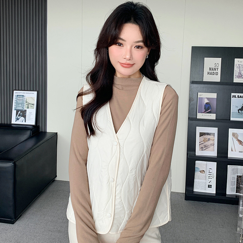 Loose Ultra-thin Women's Outer And Inner Wear Vest - Image 2