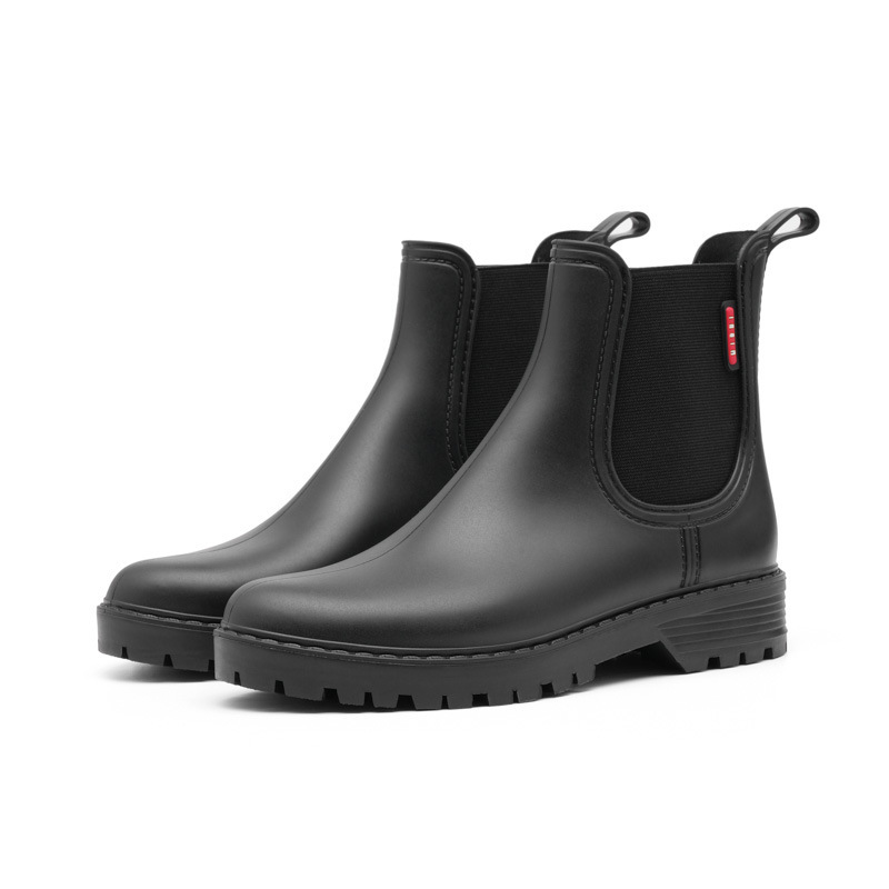 Ladies' Short Chelsea Lightweight Non-slip Low-top Rain Boots - Image 6