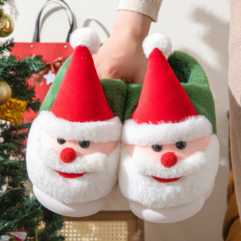 Santa Claus Home Thick-soled Non-slip Slippers — изображение 4
