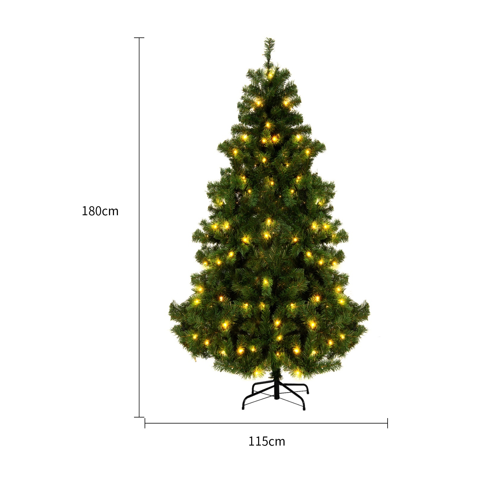 Christmas Tree PVC Artificial Snow Christmas Tree Mall Window Decoration Tree Cedar Christmas Tree Christmas Decoration Supplies – Bild 6