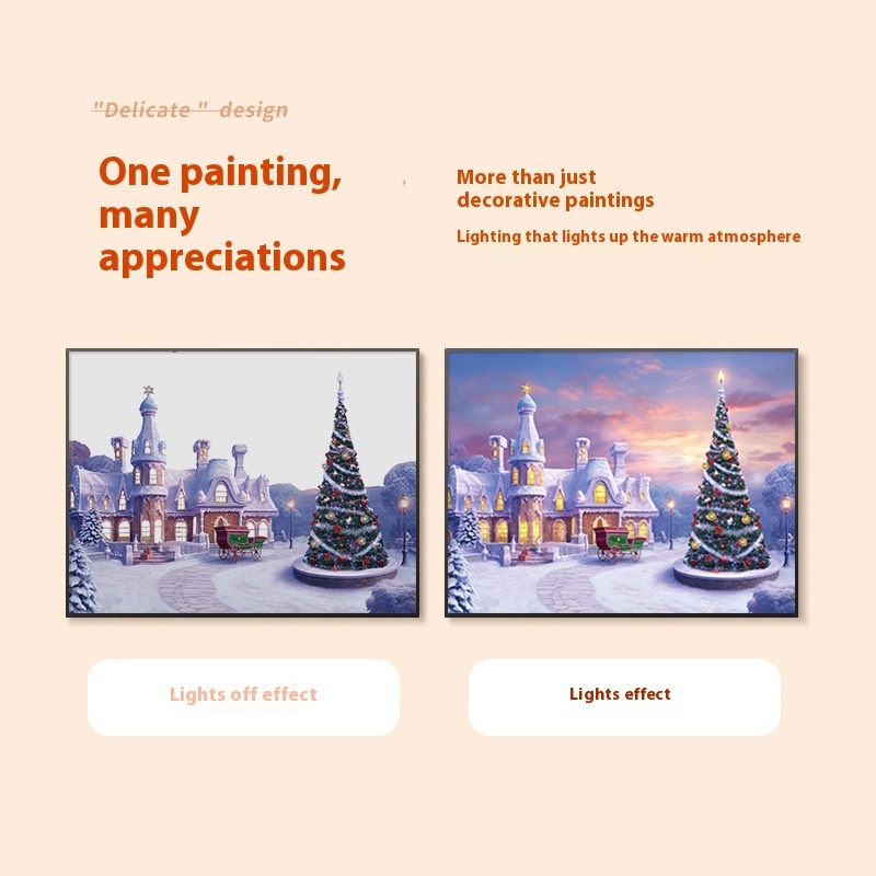 Christmas Small Gift Mini Bluetooth Speaker Painting — изображение 4