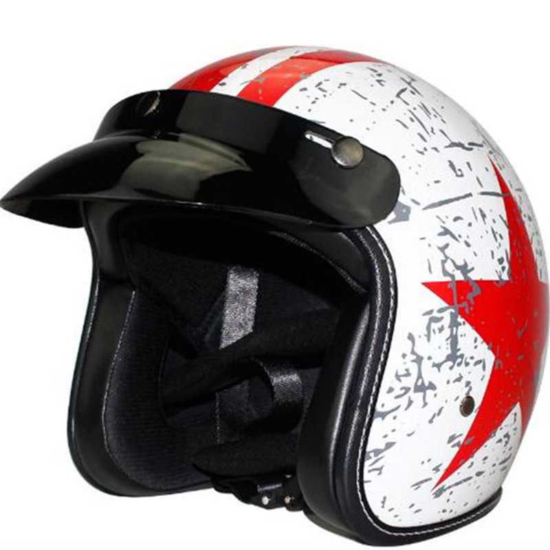 Retro Men's And Women's All-season Electric Vehicle Helmet – Bild 7