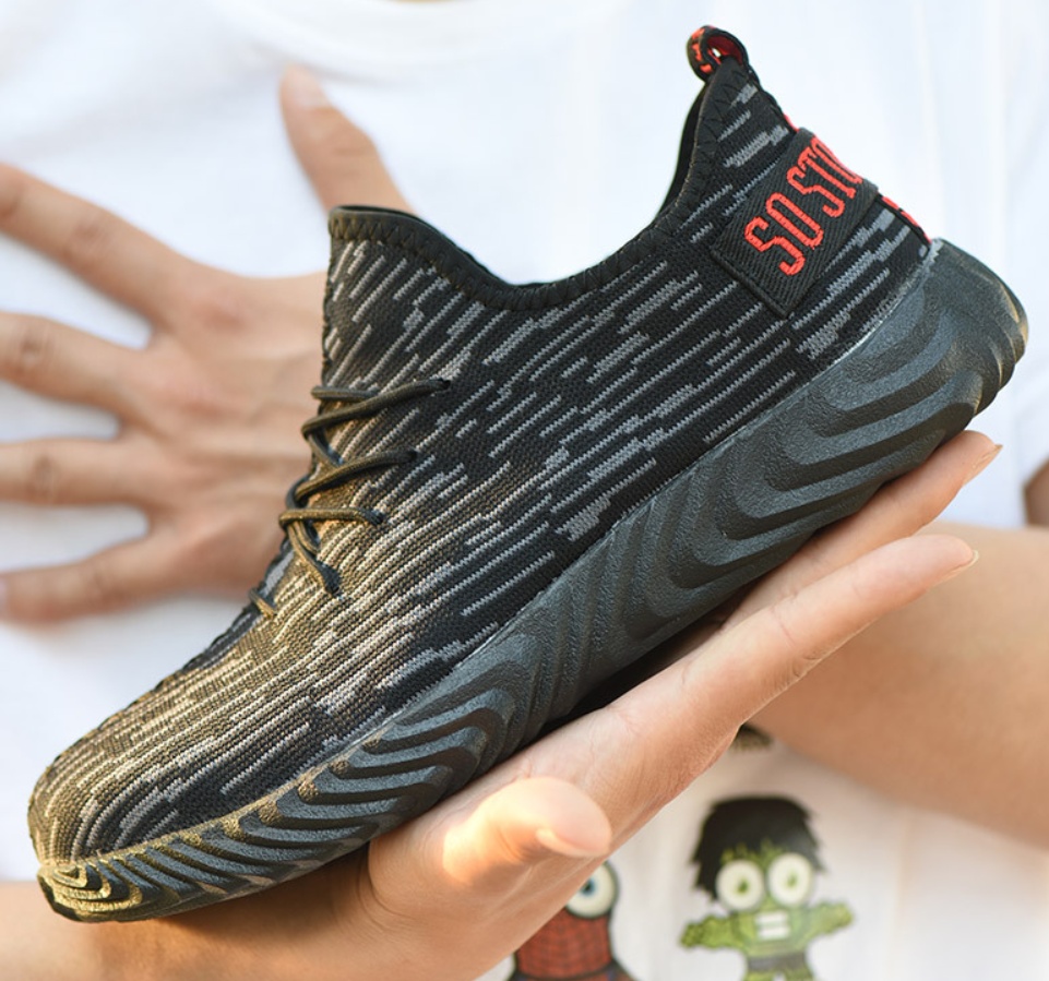 Flying woven mesh safety shoes – Bild 8