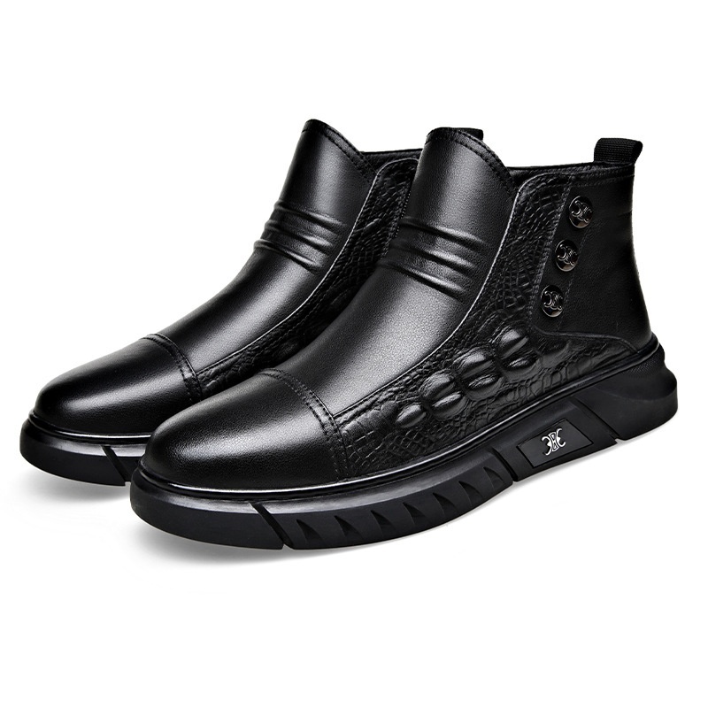 All-matching Worker Boot Warm Leisure Men — изображение 5