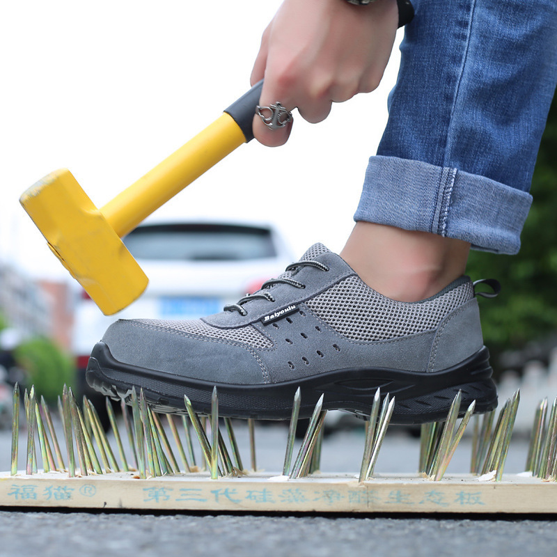 Non-steel Toe Anti-stab Anti-static Safety Shoes – Bild 4