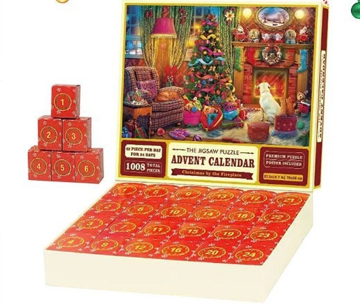 New 24 Boxes Christmas Advent Calendar Puzzle - Image 10