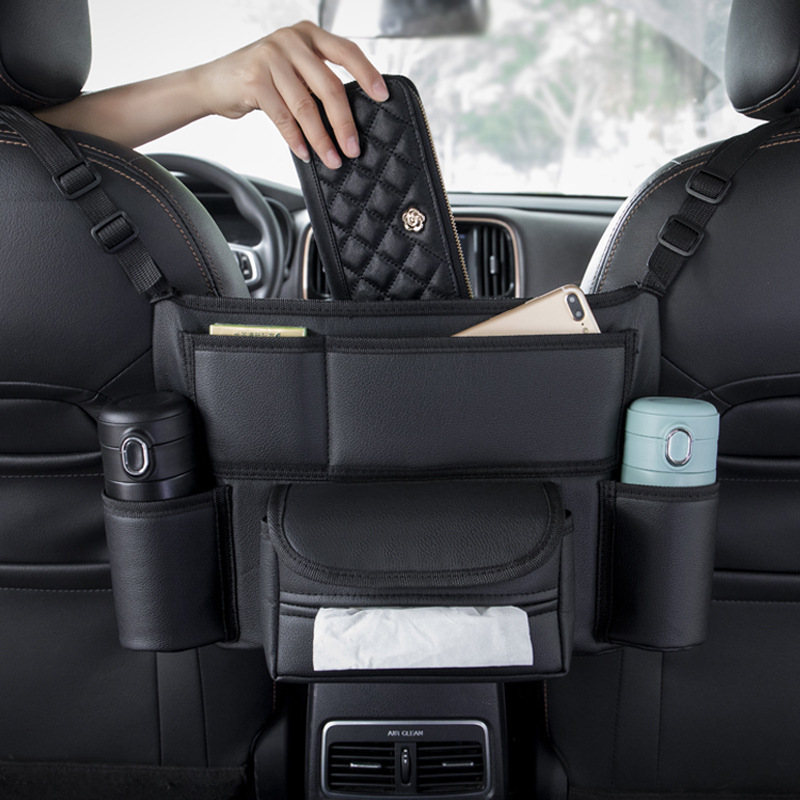 Car Seat Between Hanging Armrest Tissue Box - Image 9