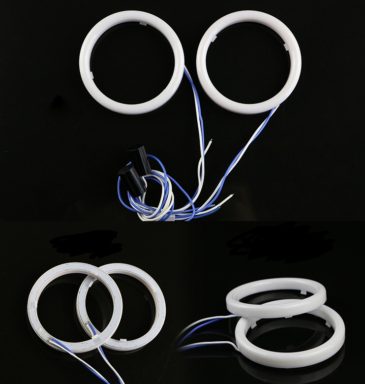Car modified led cotton light angel eye ring daytime running light — изображение 2