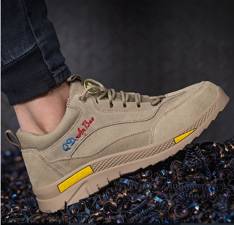 Casual Men's Breathable Labor Puncture-proof Safety Shoes – Bild 2