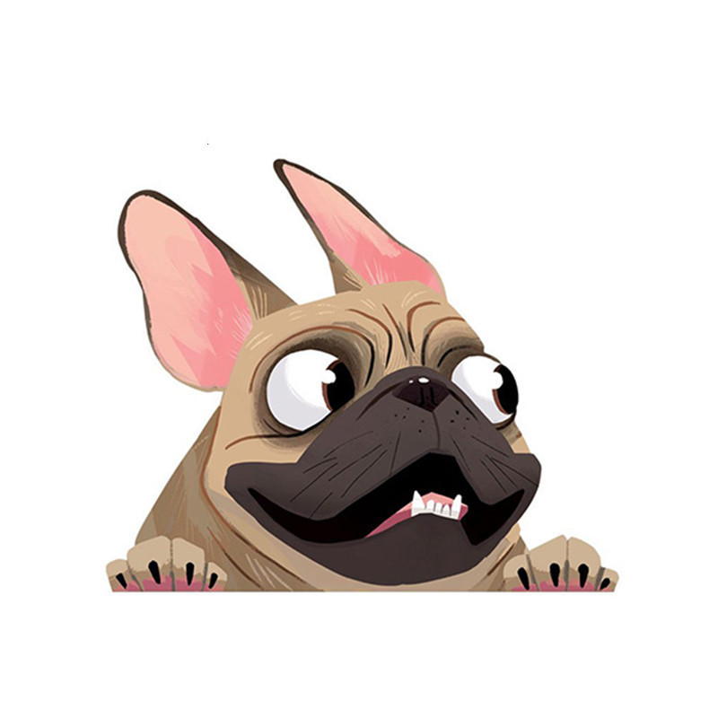 Pet Dog Vinyl Decal Animal Waterproof Insurance Car Sticker — изображение 4