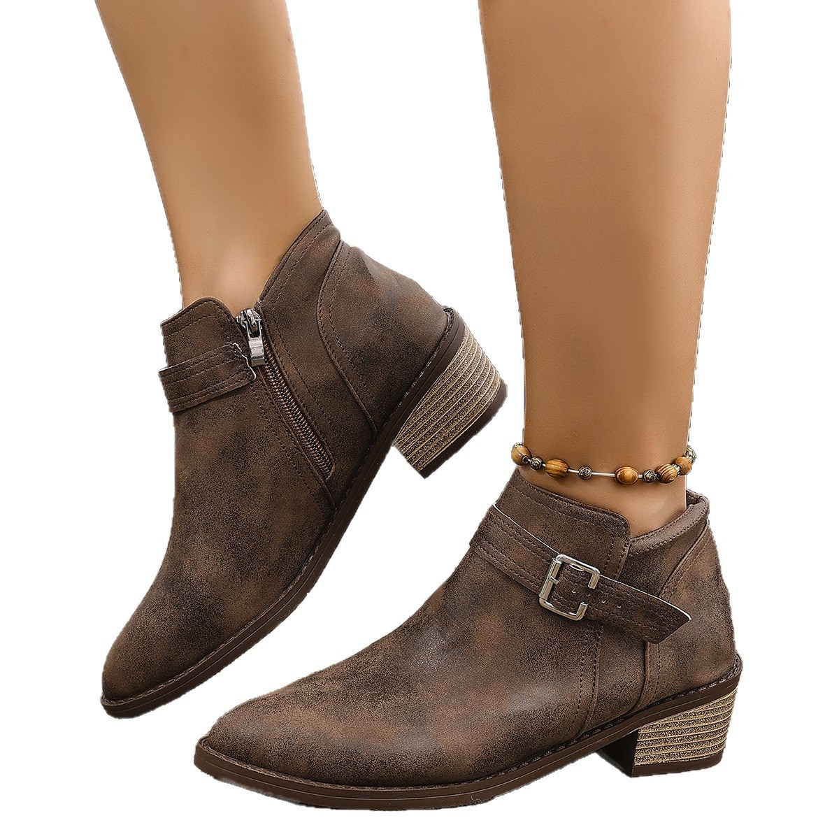 Autumn Pointed Female Boots - Image 5