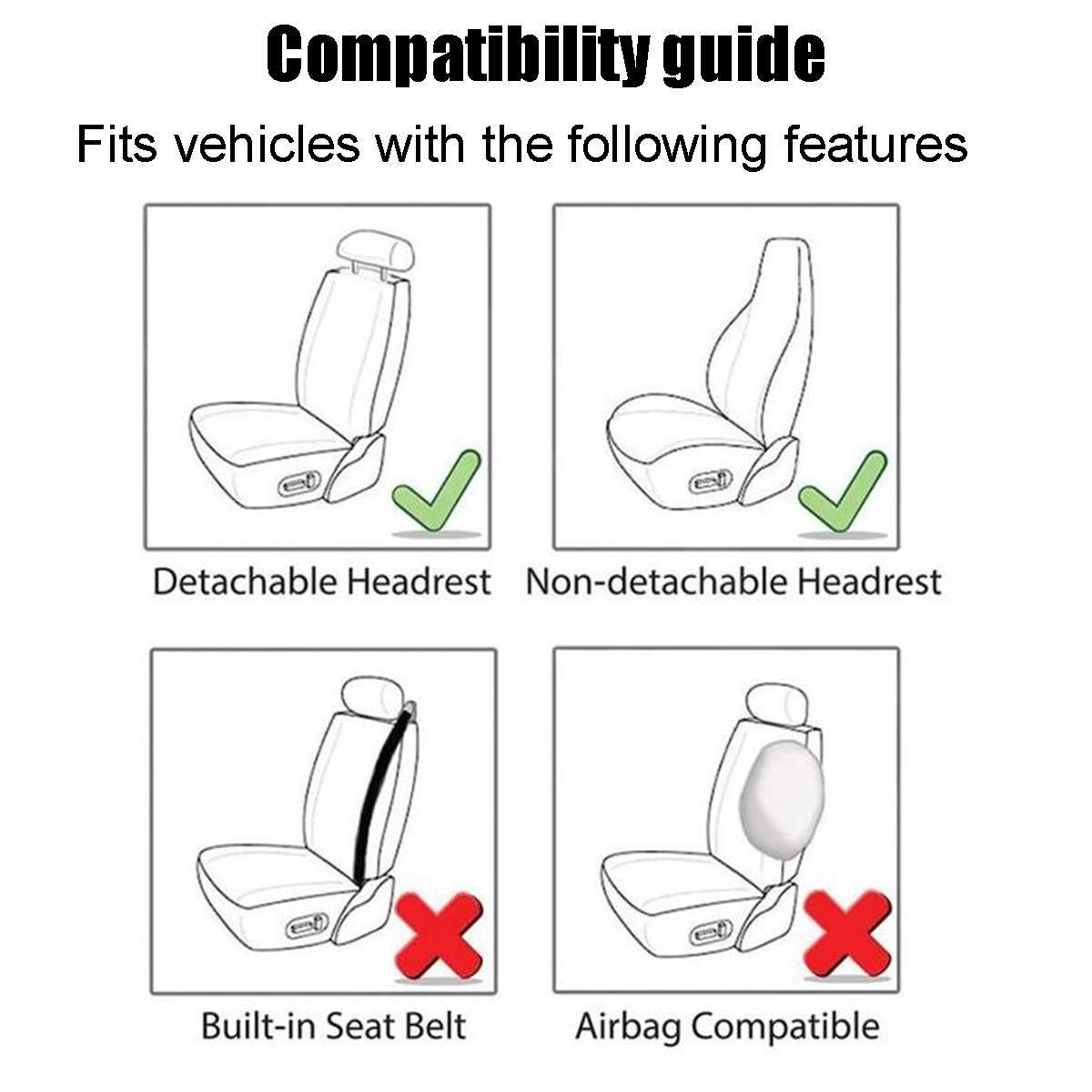 Printed car seat cover — изображение 6