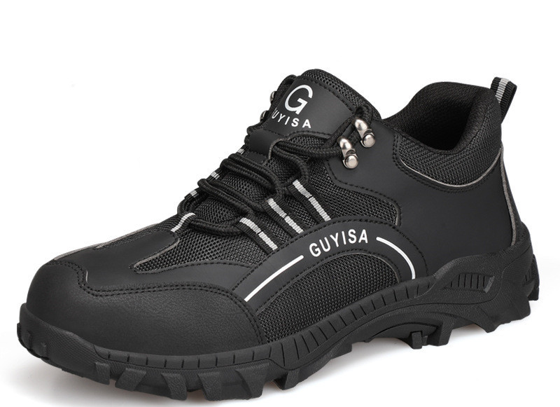 Men's Breathable Anti-smashing And Anti-puncture Safety Shoes - Image 7