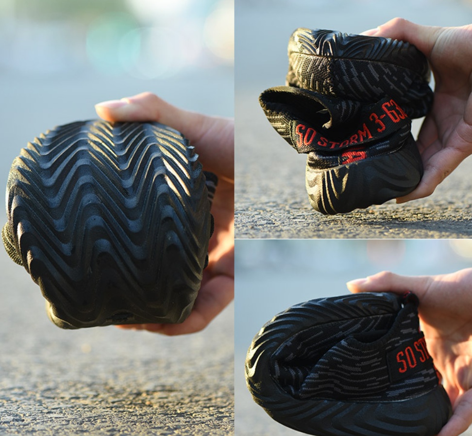 Flying woven mesh safety shoes – Bild 7