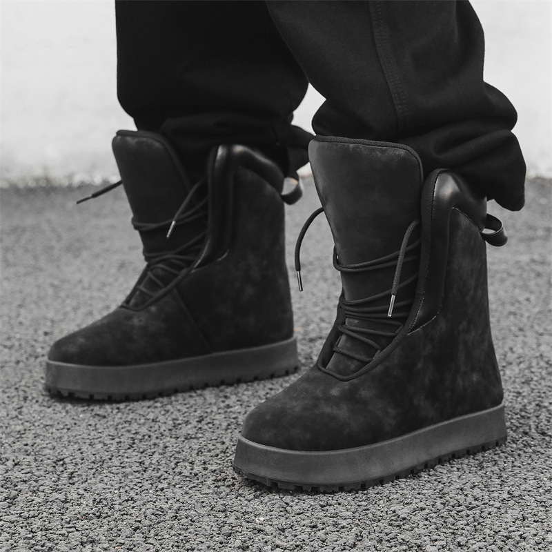 Fall Winter Men High-top Martin Boots - Image 3