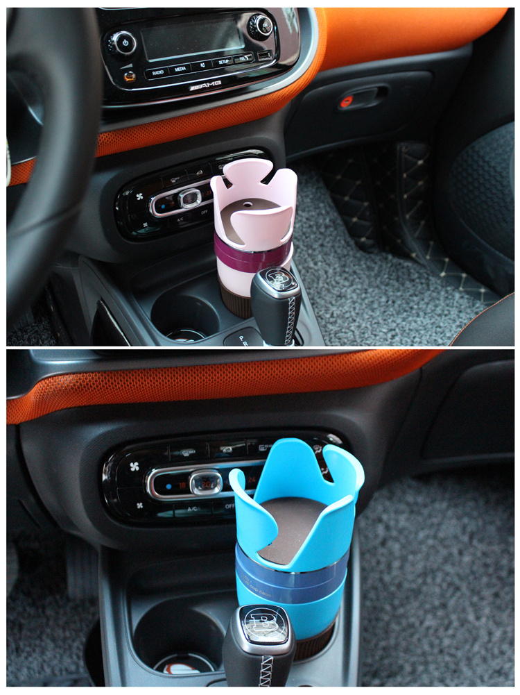 Automotive supplies multi - functional car rotating storage cup holder — изображение 2