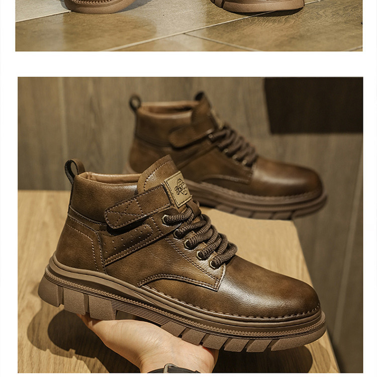 Martin Boots Men's High Top Working Wear Retro - Image 2