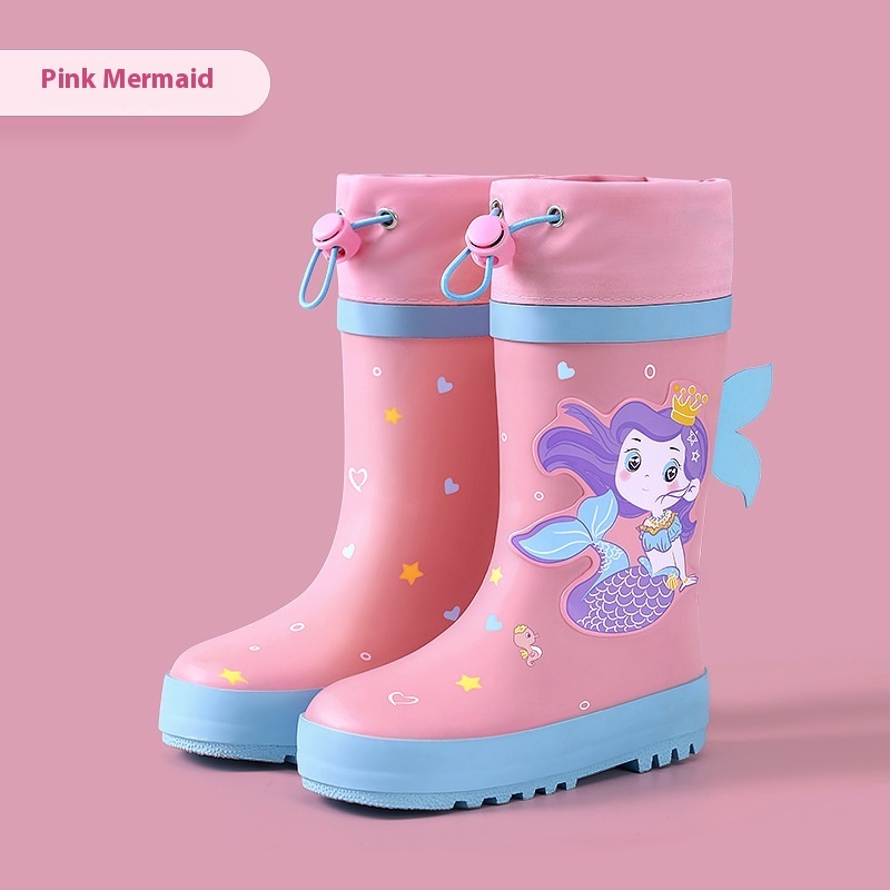 Primary School Student Non-slip Rain Boots - Image 7