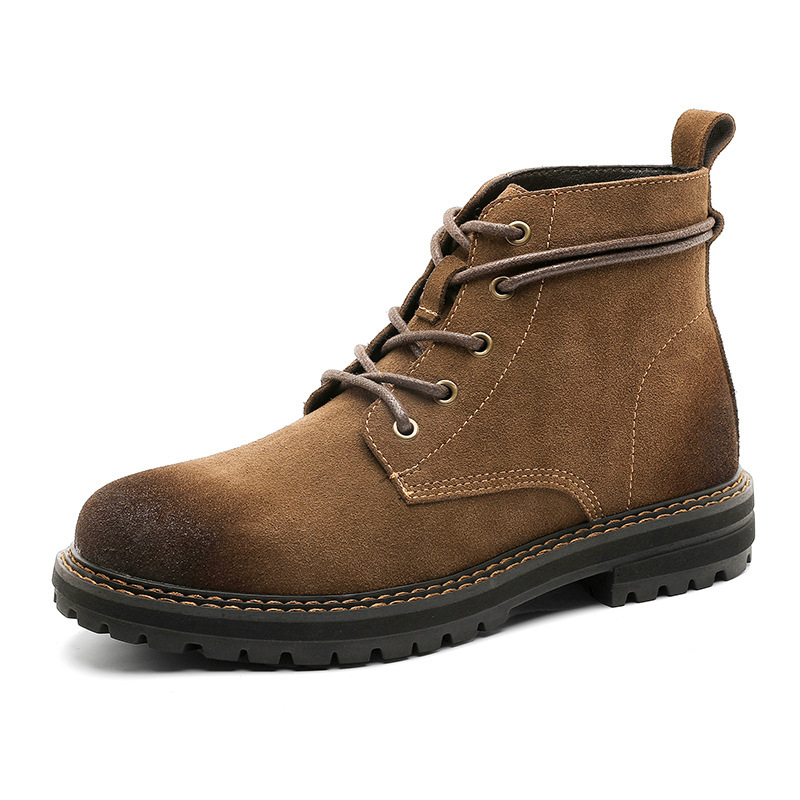 Outdoor Wear-resistant Short Boots Matte Leather Boots - Image 5