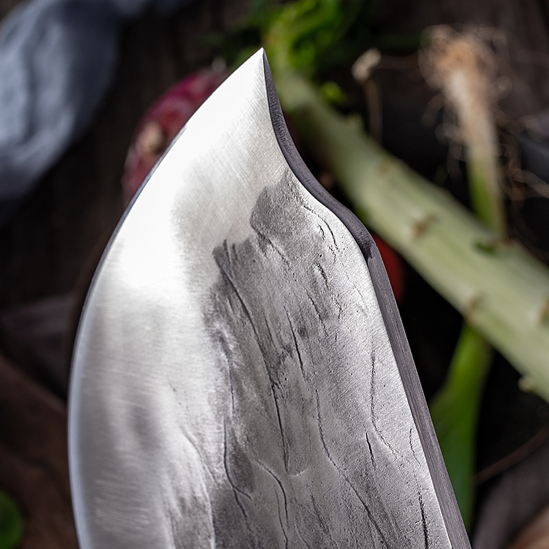 Chopping Knife Thickening Bone-chopping Knife Forging Old Kitchen Knife — изображение 3