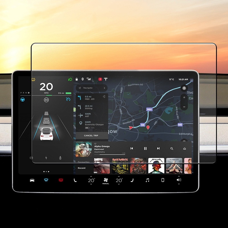 Huanxin Version 2024 Navigation Central Control Tempered Film - Image 7