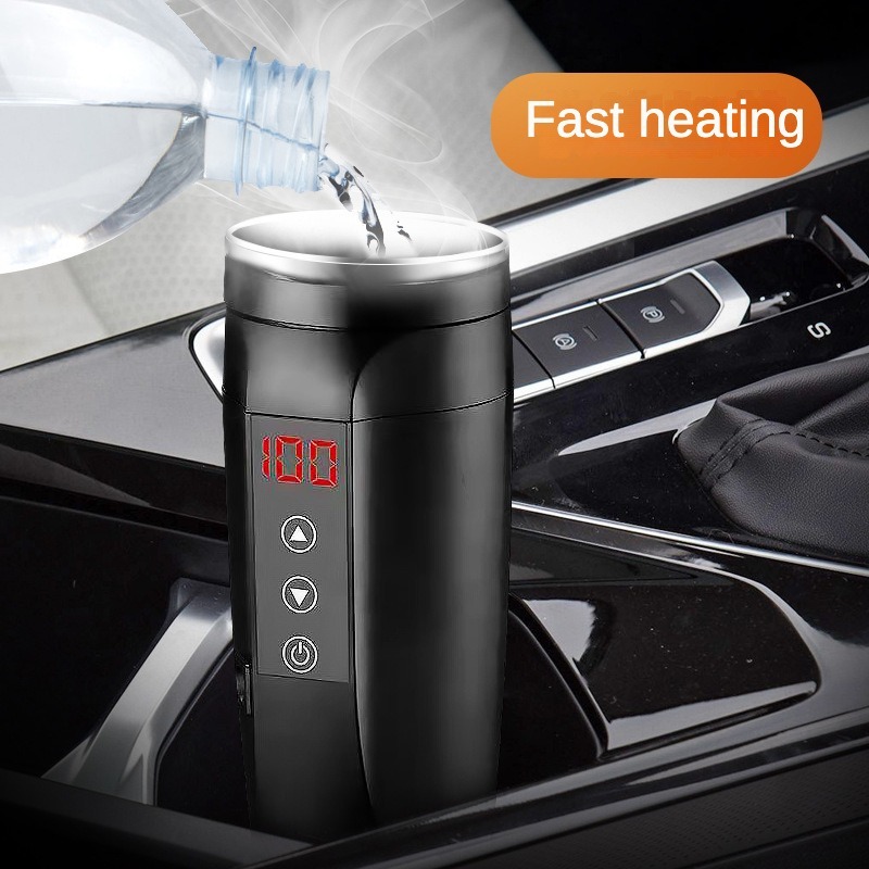 Insulated Electric Cup Water Heater For Automobiles - Image 4