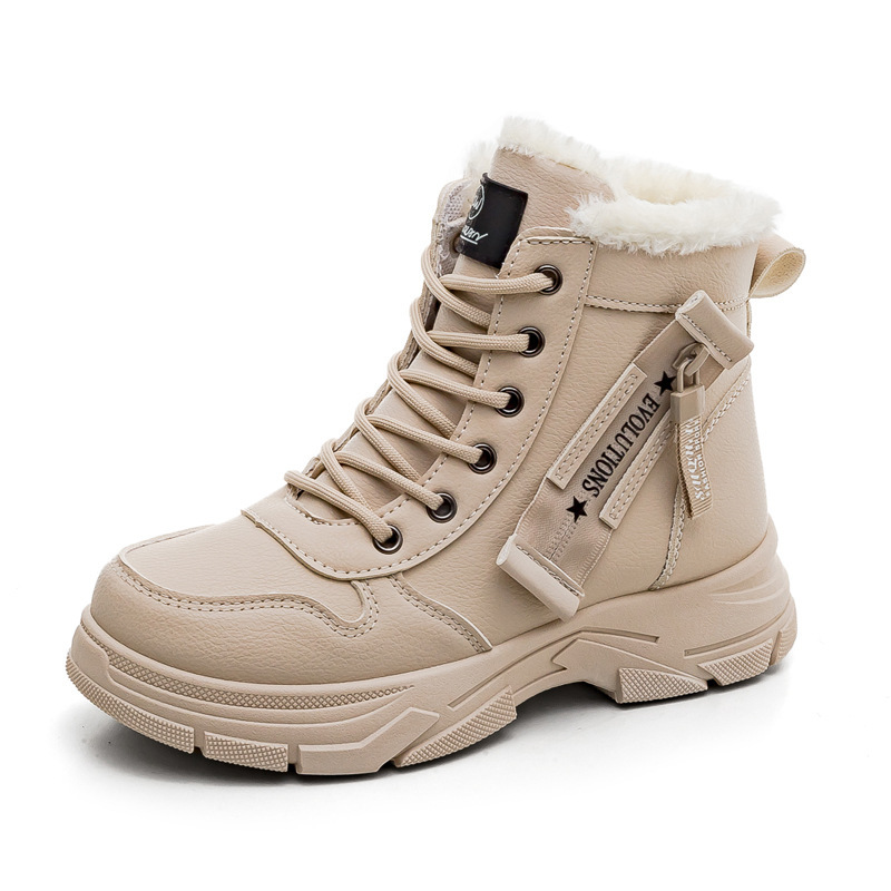Plus Size Fleece-lined Warm Snow Boots Women - Image 5