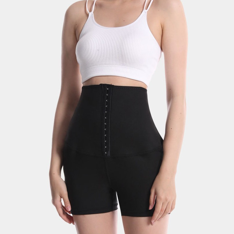 Semi-coated Women's Waist Fitness Hip-lift And Belly Shaping Yoga Pants