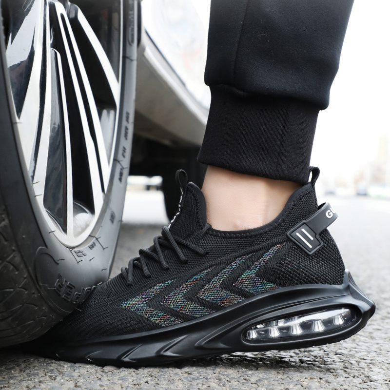 Indestructible Steel Toe Work Shoes Men Sneakers Fashion Air Cushion Safety Shoes – Bild 6