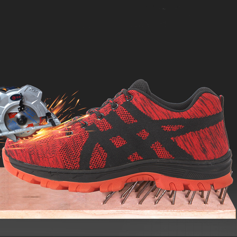 Safety Work Shoes Indestructible Steel Toe Anti-puncture Sneakers - Image 5
