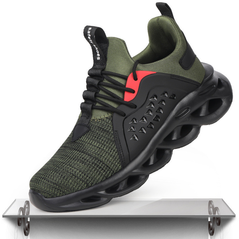 Safety Shoes, Anti-smashing, Anti-stab, Summer Breathable Safety Shoes, Light — изображение 4