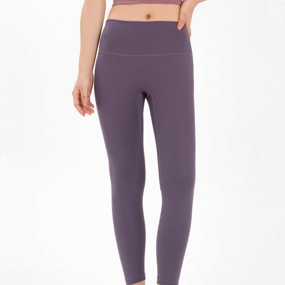 High Waist Yoga Pants Women's Seamless Nude Feel Fast Drying Clothes Sportswear