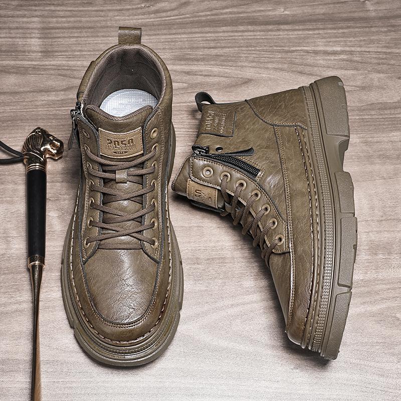 Middle High Top Outdoor Retro Casual Martin Boots – Bild 4