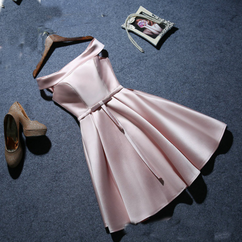 Bridesmaid Annual Party Etiquette Short Dress — изображение 2