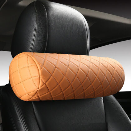 New Skin Feeling Leather Car Headrest For All Seasons
