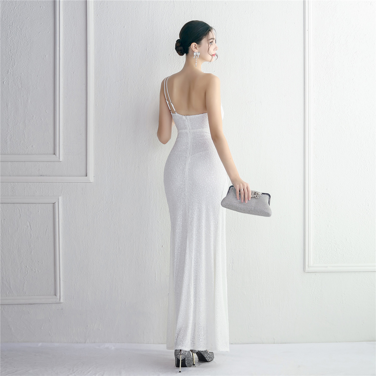 Sequin Glamour Queen Dinner Fishtail Skirt — изображение 4