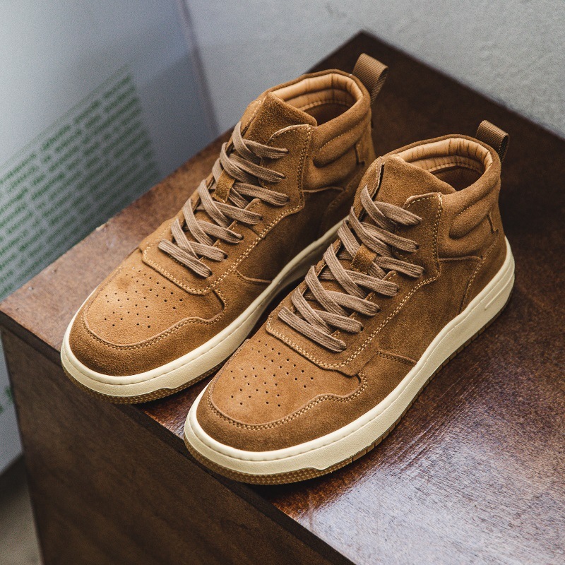 Men's Retro Workwear Mid-Top Martin Boots - Image 2