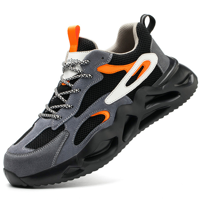 Breathable Mesh Lightweight Steel Toe Cap Safety Shoes - Image 6