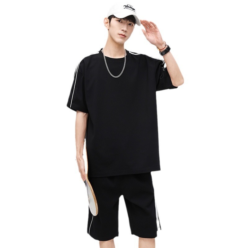 Fashion Sportswear Breathable Outdoor Daily Loose Two-piece Suit - Image 3