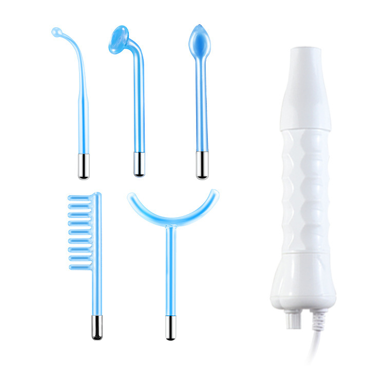 Beauty Instrument 5-piece Set Of Current Comb Stick Red Purple Blue Light - Image 6