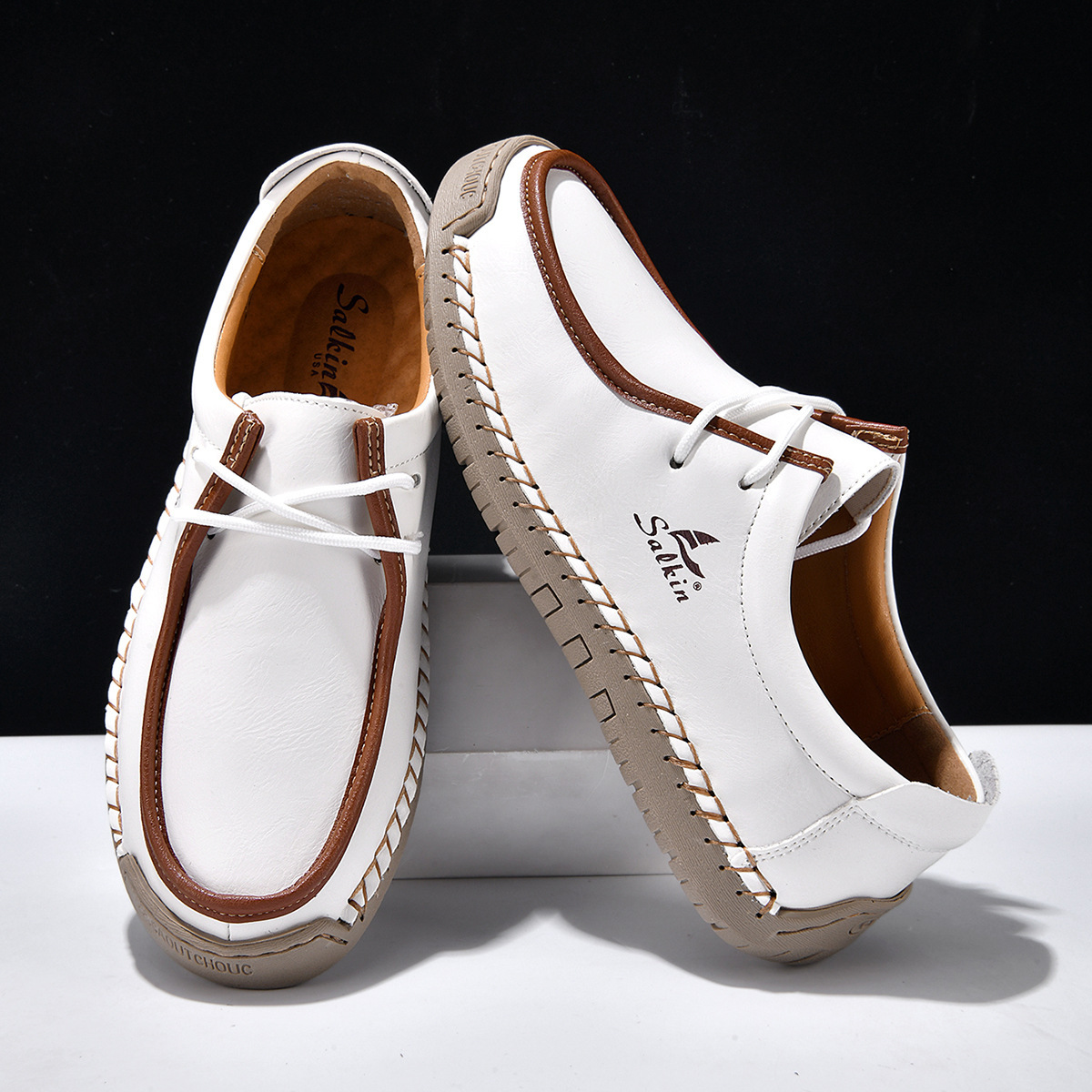 Versatile Casual Soft-soled Lace-up Shoes - Image 2