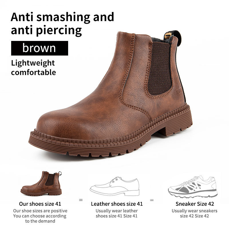 Non-slip, water-proof, oil-resistant and safety work safety shoes – Bild 4