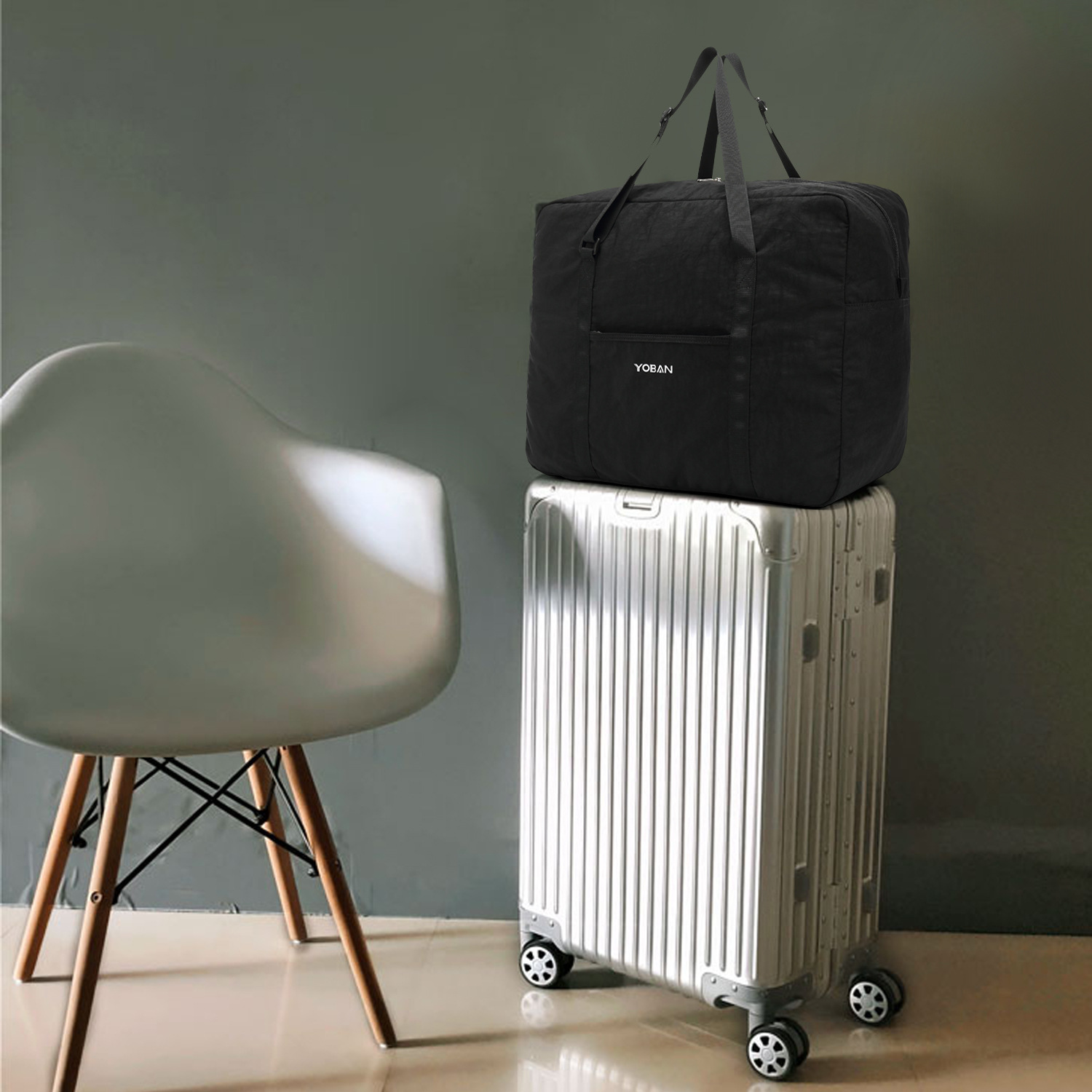 Wear-resistant Waterproof Storage Breathable Burden-free Folding Travel Bag – Bild 2