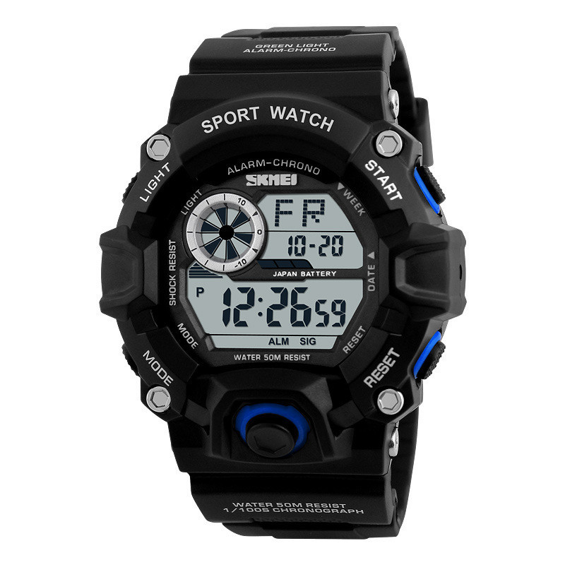Waterproof Multifunctional Mountaineering Student Electronic Watch - Image 2